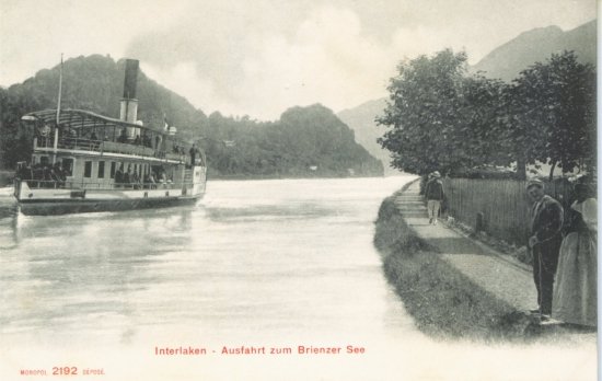 Lake Brienz steamer
